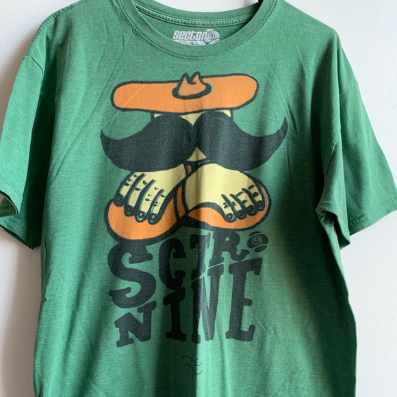 Vintage sector nine graphic T-shirt - Picture 1 of 5